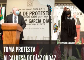 Toma Protesta Nataly García como Alcaldesa de Díaz Ordaz