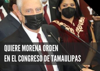 Quiere Morena orden en el Congreso
