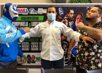 Presenta INDE Tamaulipas y Promotora Panam, cartelera de lucha libre para este sábado