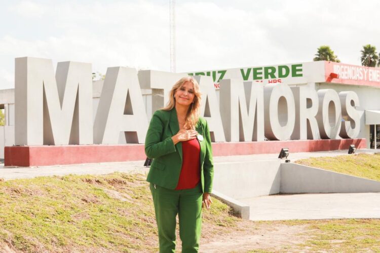 Maki Ortiz visita Matamoros