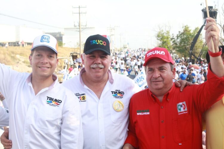 Reynosenses dan voto de confianza a César «Truko» Verástegui