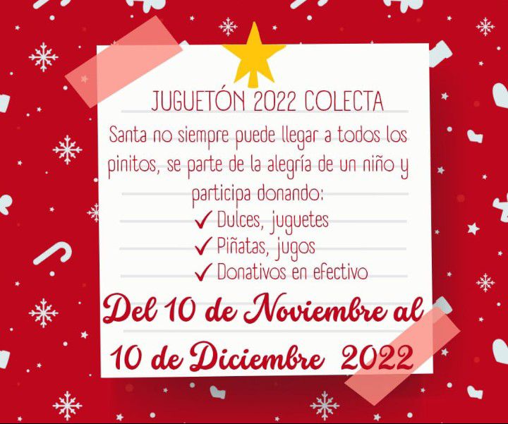 Realizarán juguetón 2022