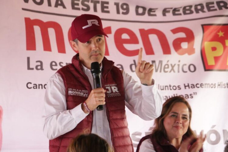 Entrega JR el corazón en la elección