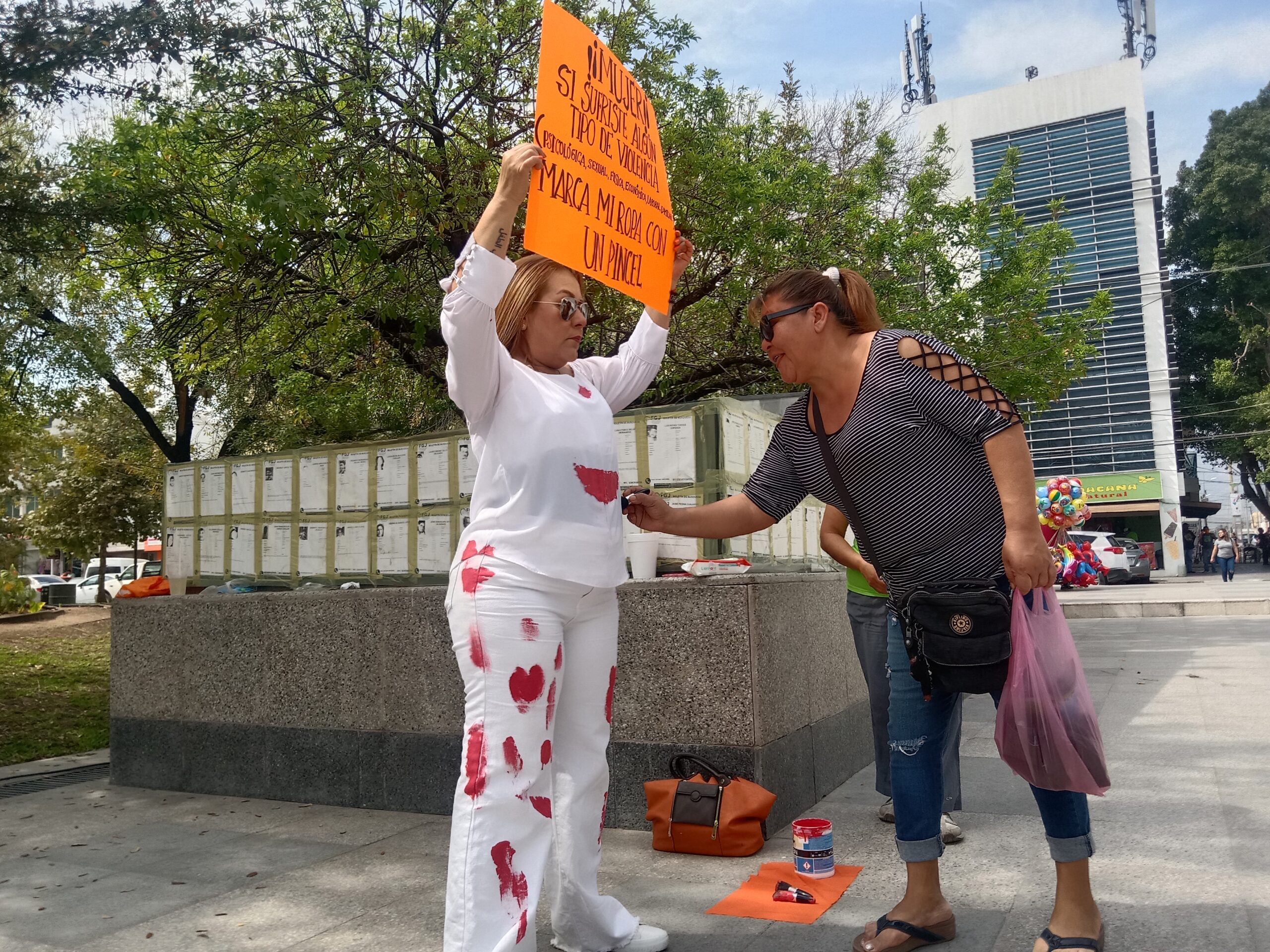 Visibilizan la violencia contra la mujer