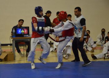 Cumplieron objetivo en campamento de taekwondo