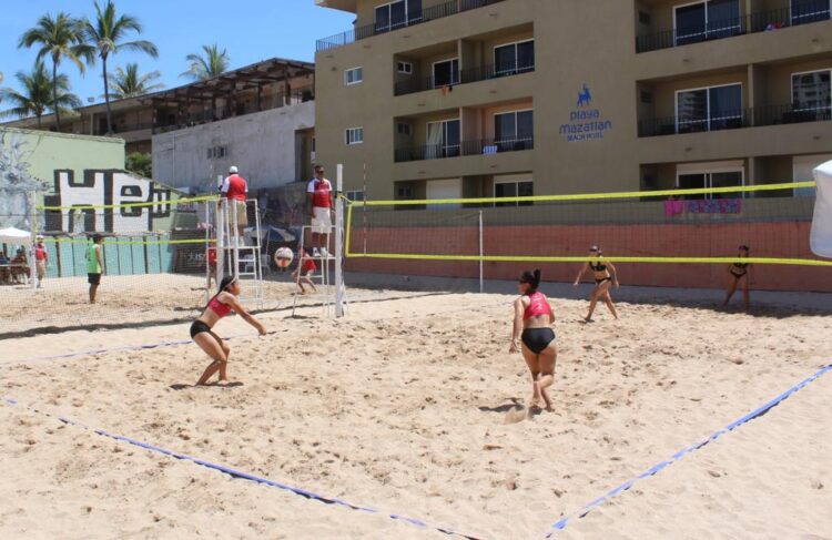 Logra Tamaulipas en voleibol de playa, dos pases a Nacionales CONADE 2023