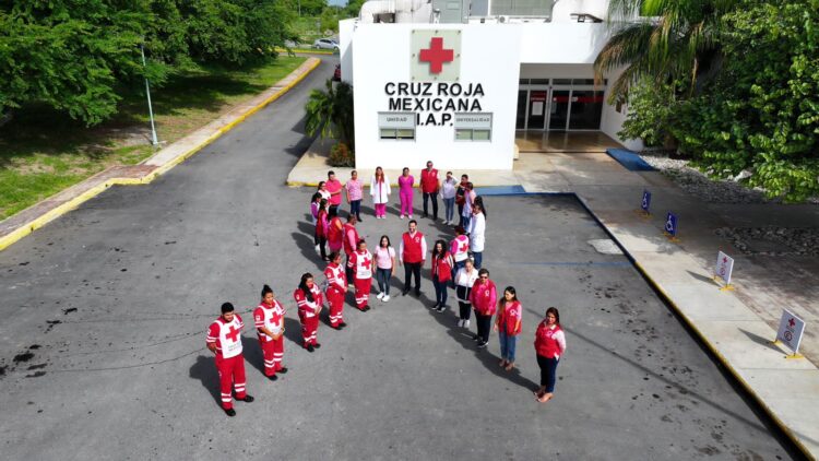 Conmemora Cruz Roja Mexicana Tamaulipas Lucha Contra el Cáncer de Mama