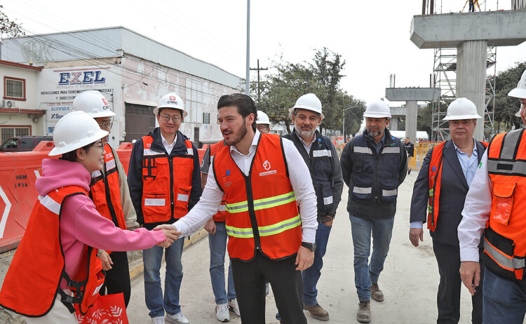 Supervisa Samuel García montaje de Trabes de Rodadura de la Línea 6 del Metro