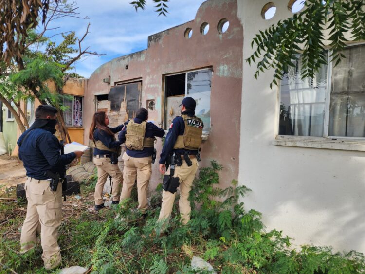 Ejecutan orden de cateo en combate al narcomenudeo
