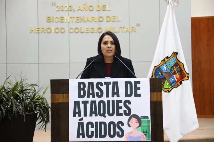 Recibe Congreso reformas para tipificar y sancionar ataques con ácido