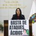 Recibe Congreso reformas para tipificar y sancionar ataques con ácido