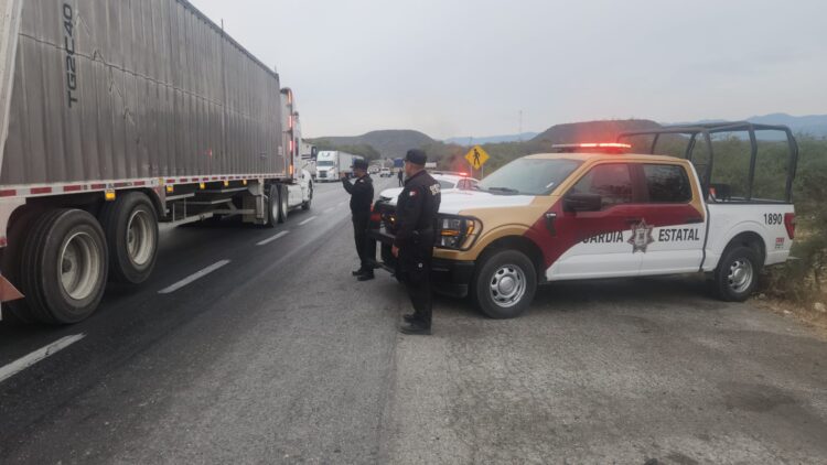 Circulación cerrada en Carretera Rumbo Nuevo por paso de calderas