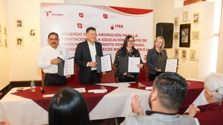 Garantizan derecho a la educación de los migrantes en Tamaulipas