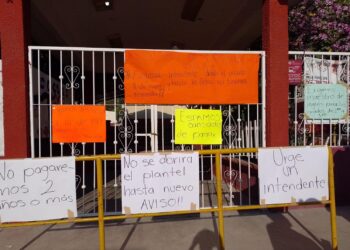 Cierran escuela por falta de intendente