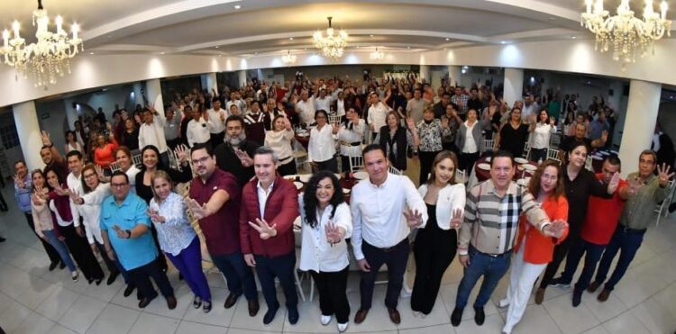 Impulsaremos salario justo para docentes de Madero y Tamaulipas: Olga Sosa.