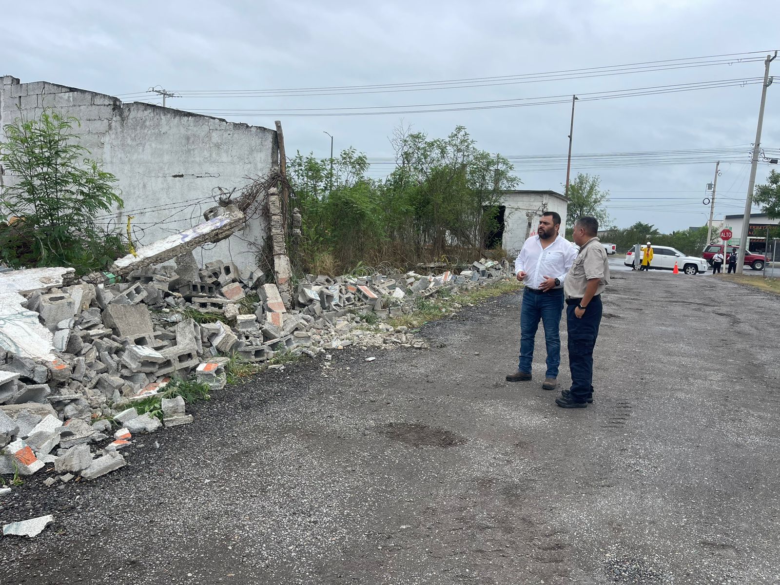 Brindan autoridades reporte de sucesos por fuertes lluvias