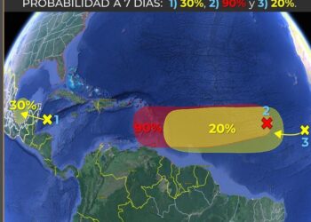 Vigilan zonas con posible desarrollo de ciclones