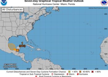 Posible tormenta tropical al Golfo de México