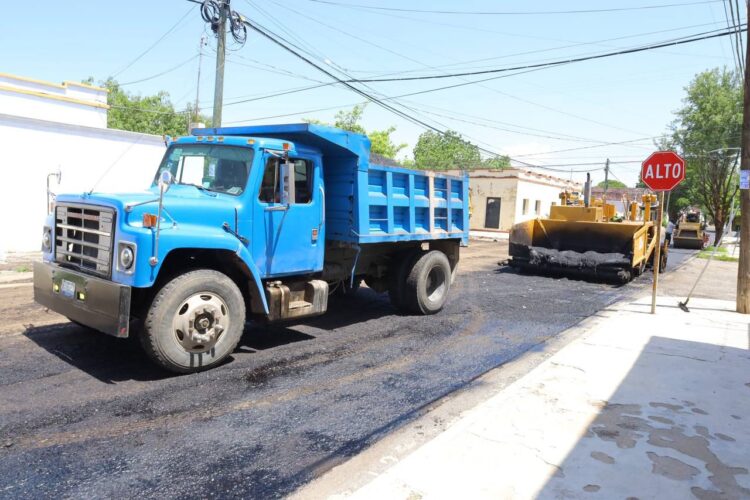 Por concluir obras de pavimentación en seis colonias de Victoria