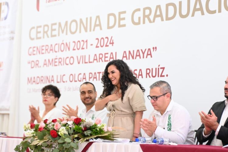 Nuevos profesionistas del Conalep contribuirán al desarrollo de Tamaulipas: Olga Sosa Ruíz