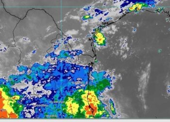 Onda tropical número 8 se desplazará sobre el Pacífico