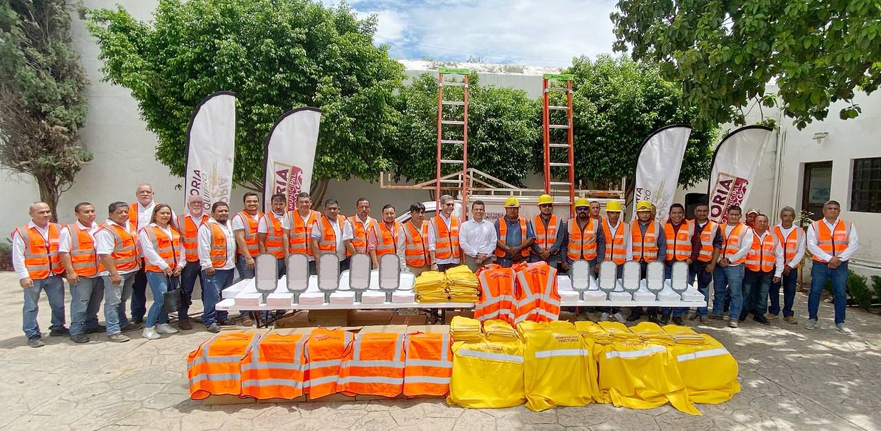 Sigue alcalde iluminando Victoria con más y mejor equipo