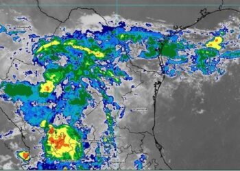 intervalos de chubascos con posibles tolvaneras en Tamaulipas
