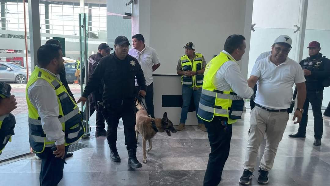 Atienden amenaza de bomba en el TRIELTAM