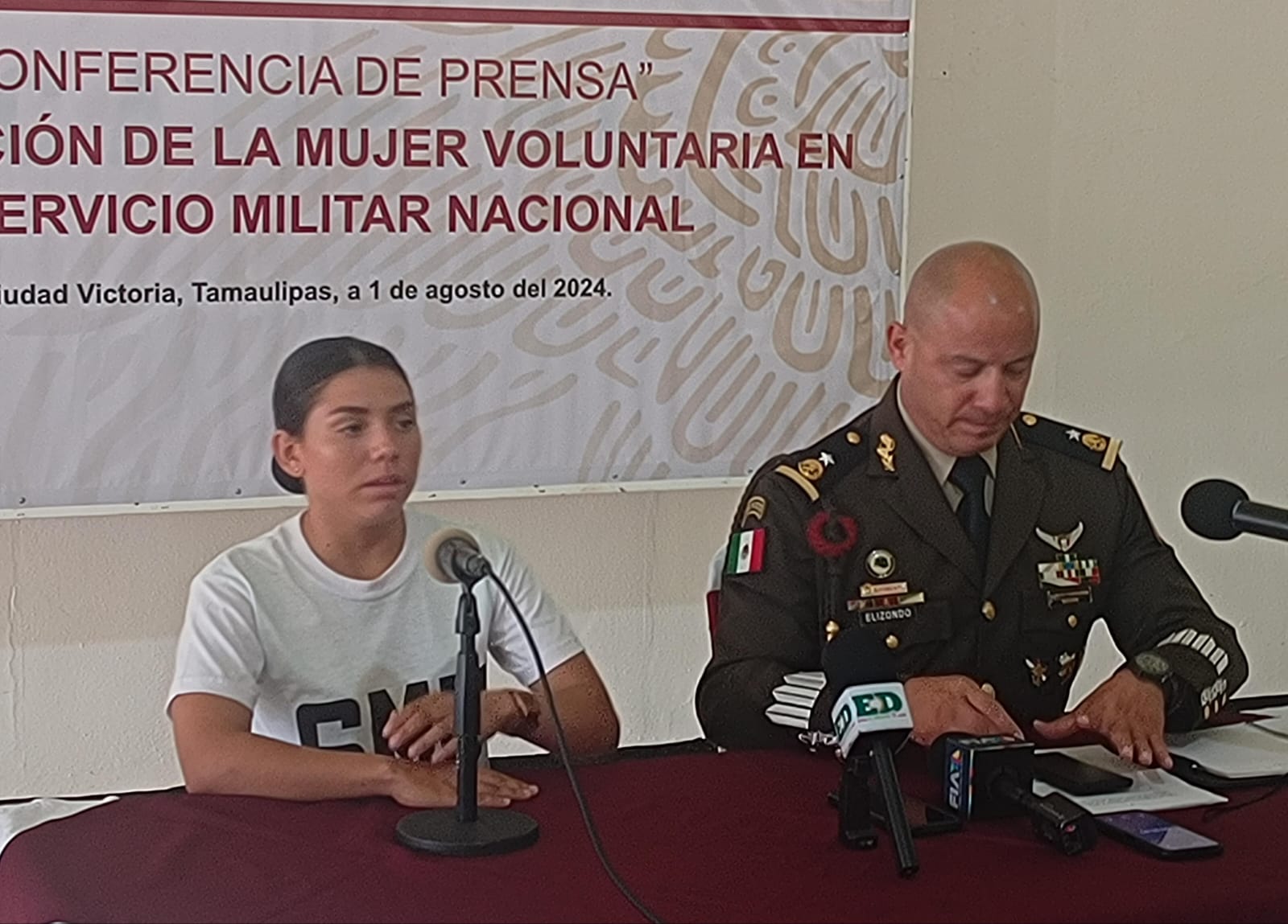 Podrán mujeres realizar el Servicio Militar Nacional