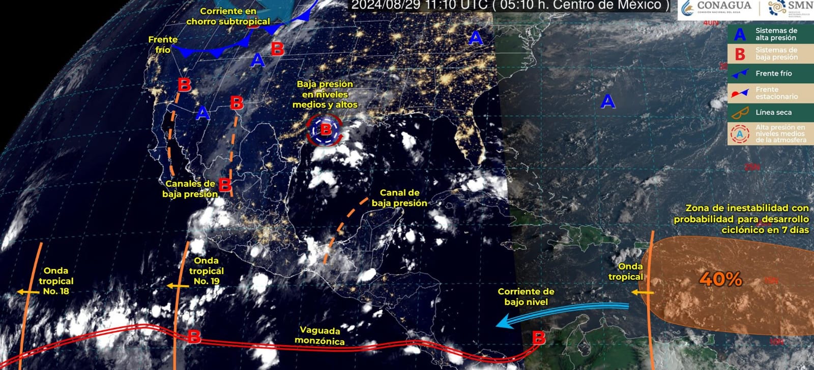 Pronostican rachas de viento para Tamaulipas