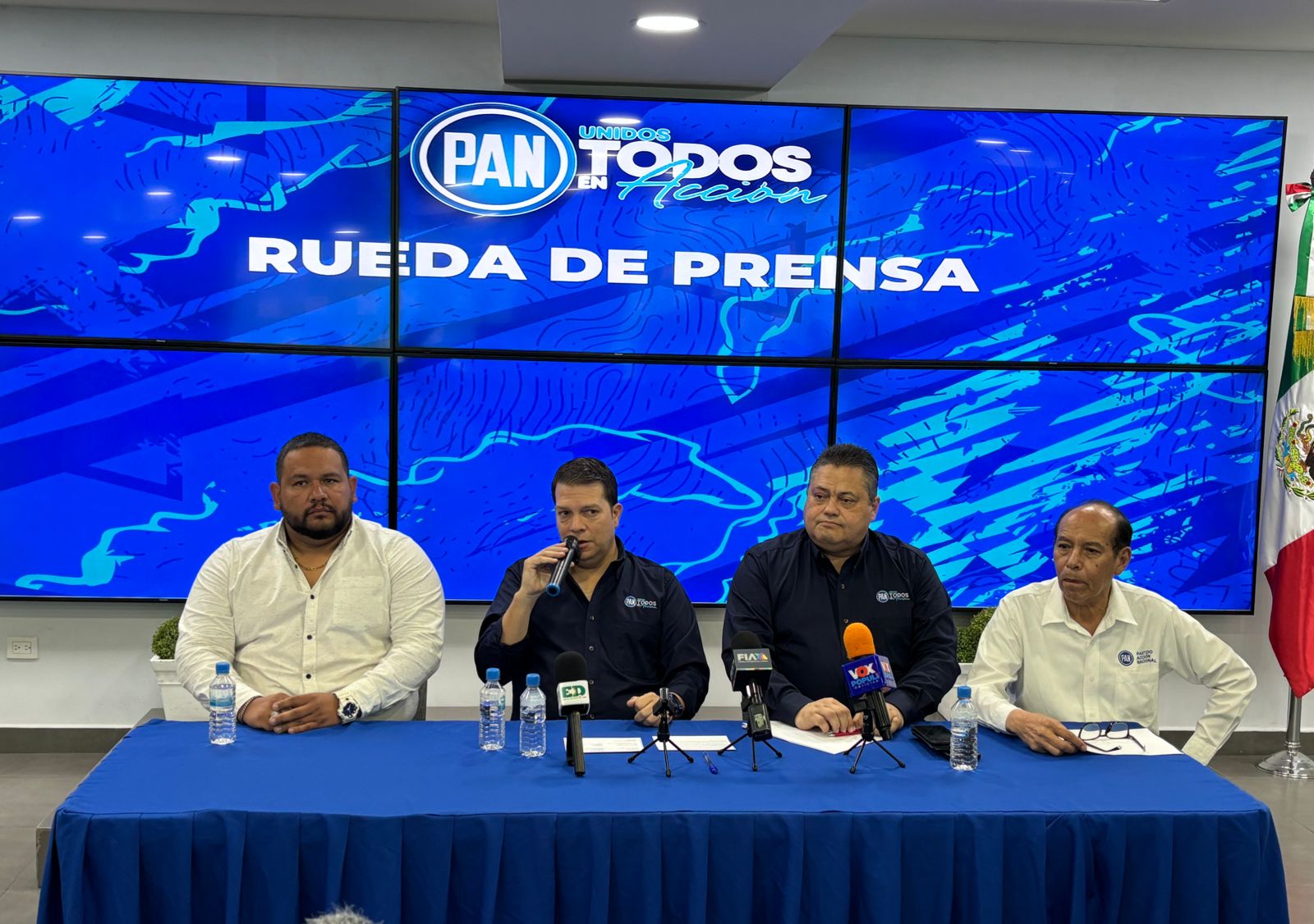 PAN Tamaulipas, anuncia gira en el estado para presentar plan de trabajo.