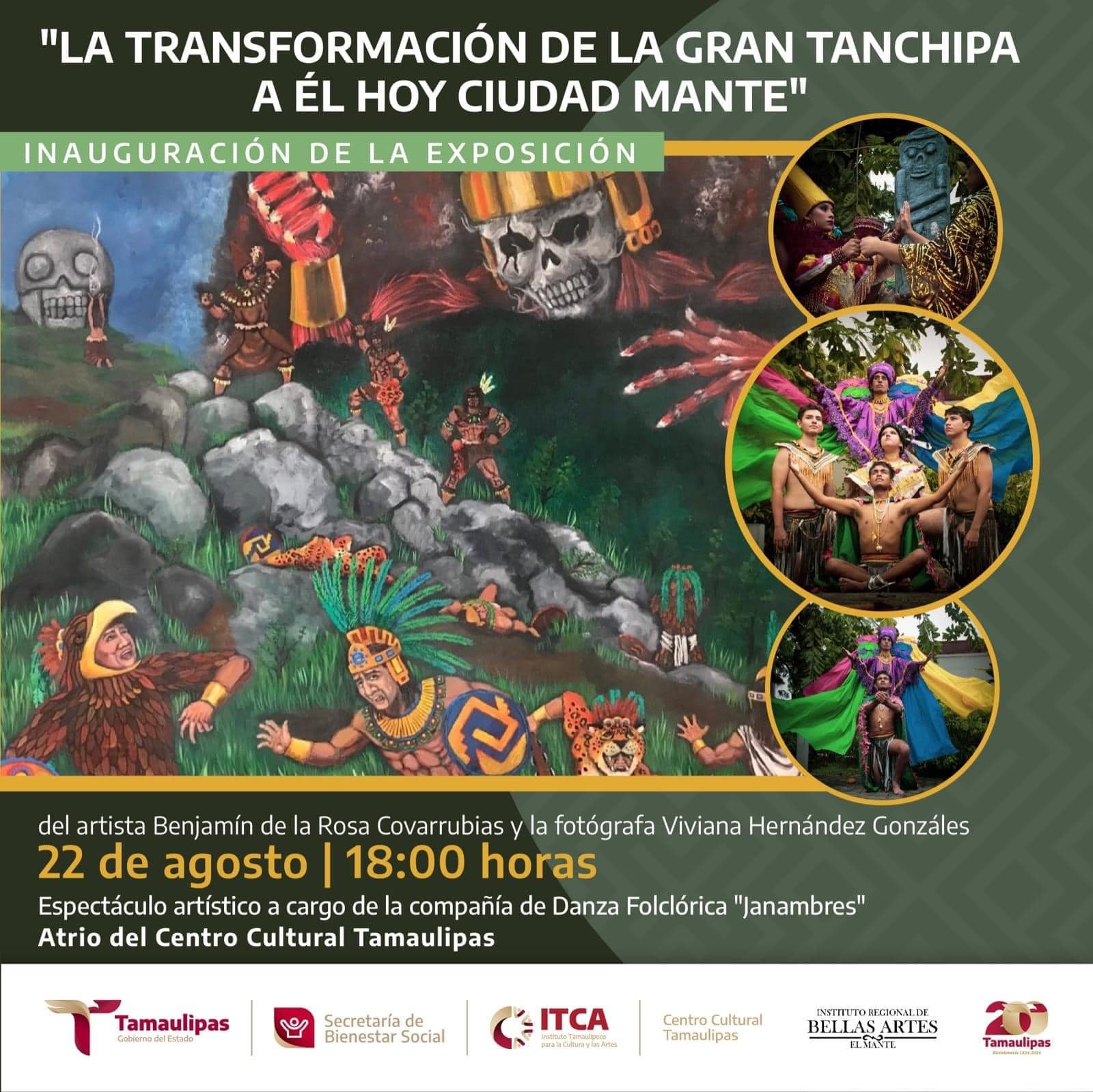 Invitan a exposición «La transformación de la gran Tanchipa a él hoy Ciudad Mante»