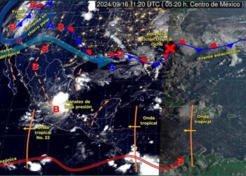 Continúan fuertes lluvias en Tamaulipas