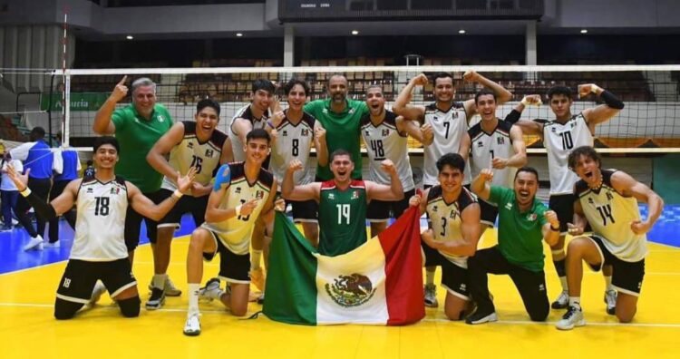 Tamaulipeco se cuelga medalla histórica para la Selección Mexicana Sub-23 de voleibol