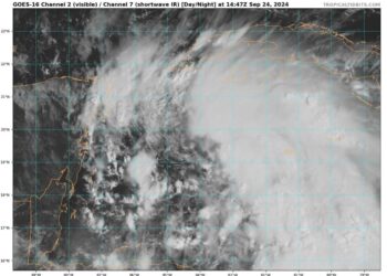 Se forma tropical Helene