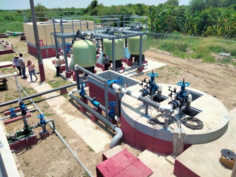 Concluye Secretaría de Obras Públicas rehabilitación de Planta de Aguas Residuales en Altamira