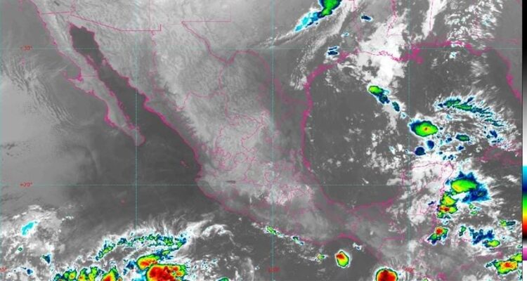 Intervalos de chubascos en Tamaulipas