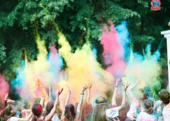 Monja Color Party en Victoria