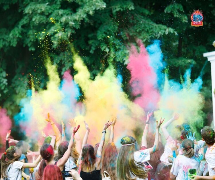 Monja Color Party en Victoria