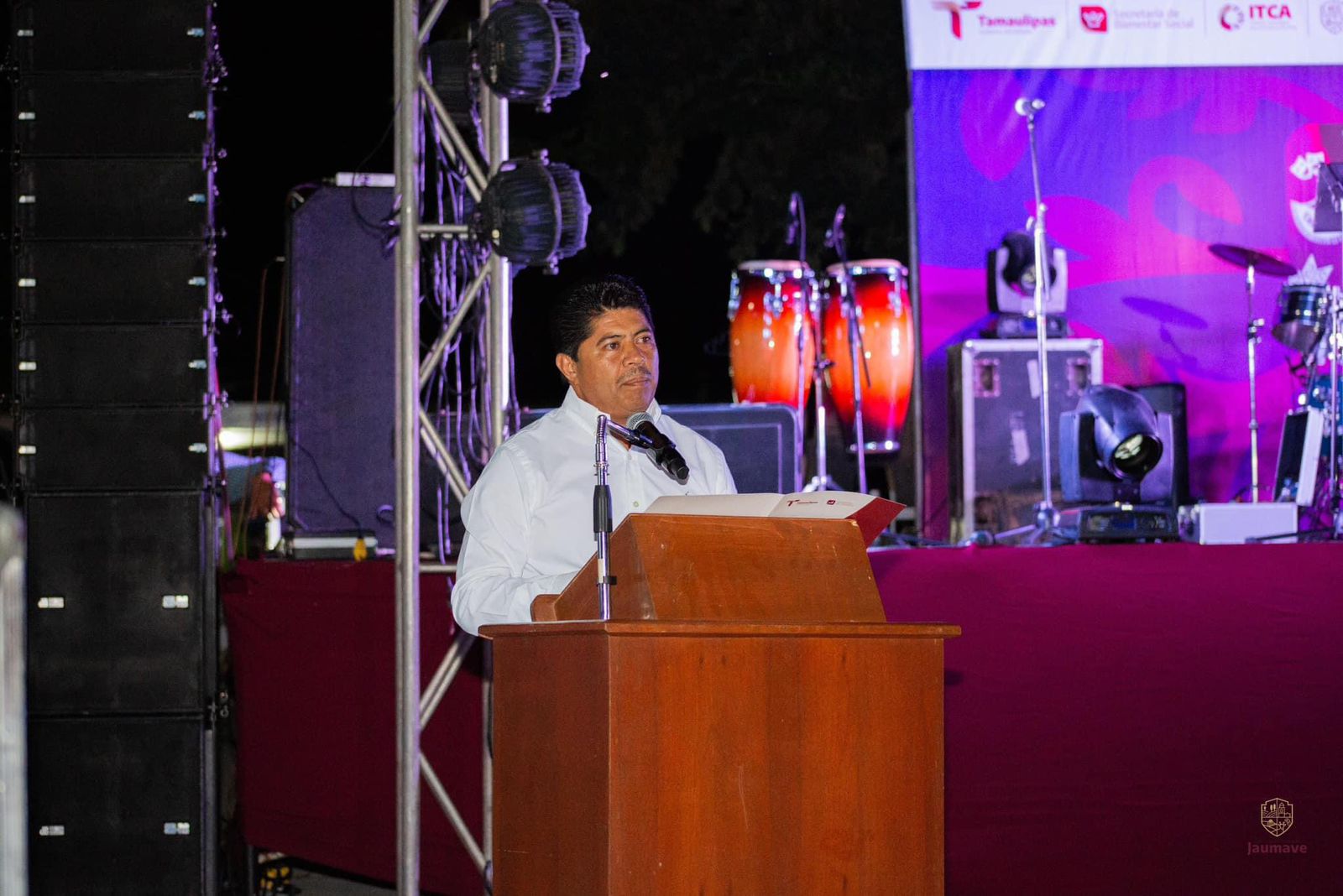 Manuel Báez presente en el Festival de la Costa del Seno Mexicano en Jaumave