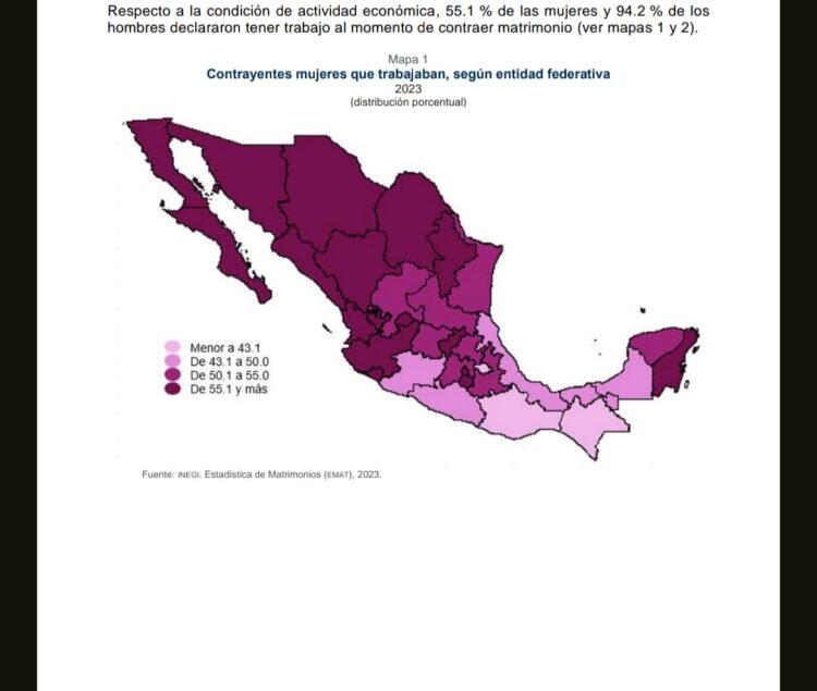 Tamaulipas de los estados en los que menos se quieren casar: INEGI