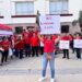 Burocratas de Tamaulipas realizarán una manifestacion permanente en palacio de Gobierno