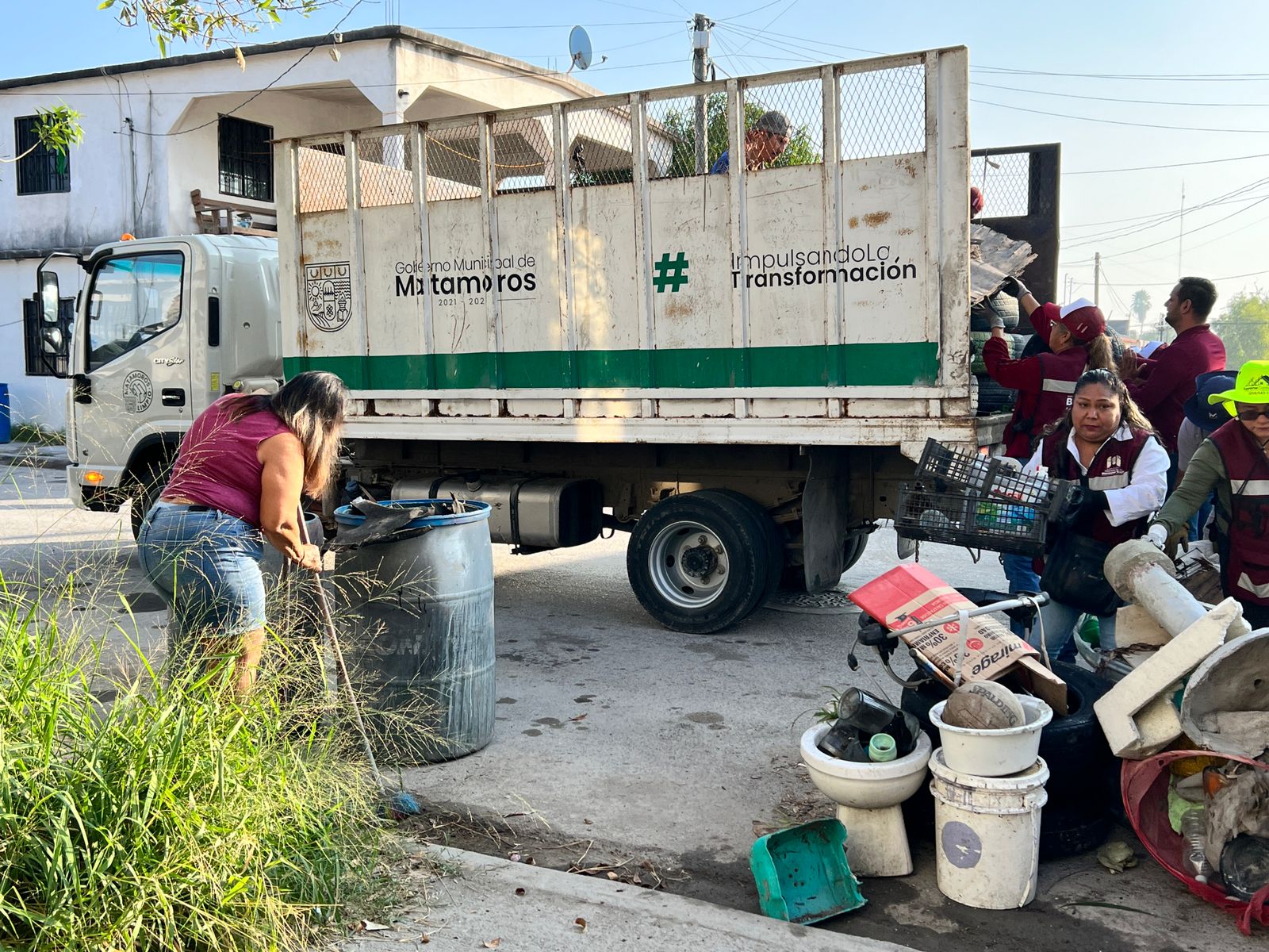 Recolectan más de 16 toneladas de cacharros en la colonia Las Torres