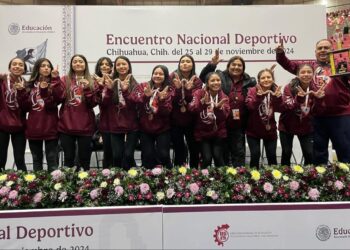 CBTIS 24 campeón en Voleibol femenil del Encuentro VII Deportivo Nacional DGETI 2024