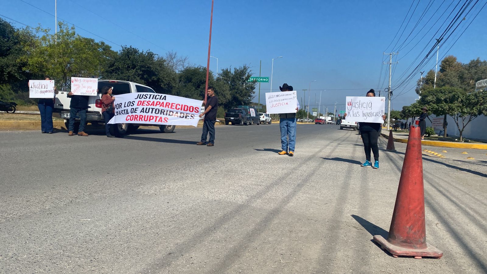 Familiares de personas desaparecidas exigen justicia en Ciudad Victoria
