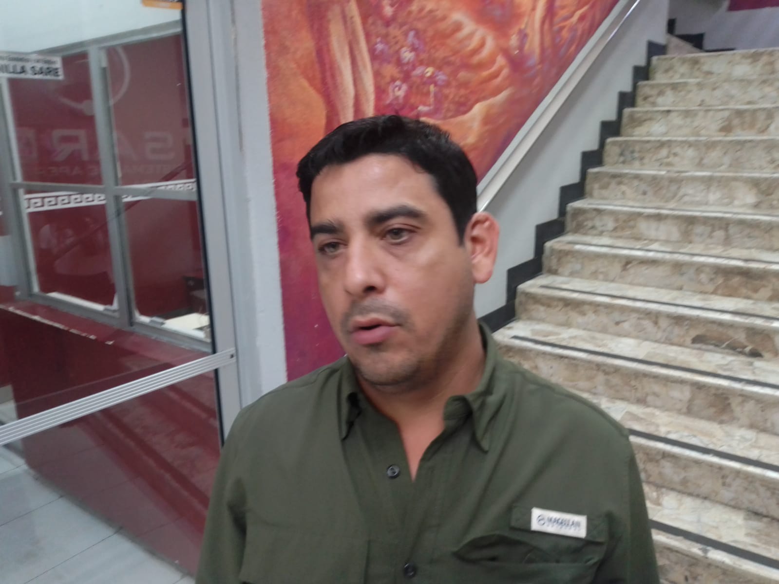 Por las lluvias obras se quedaron paradas