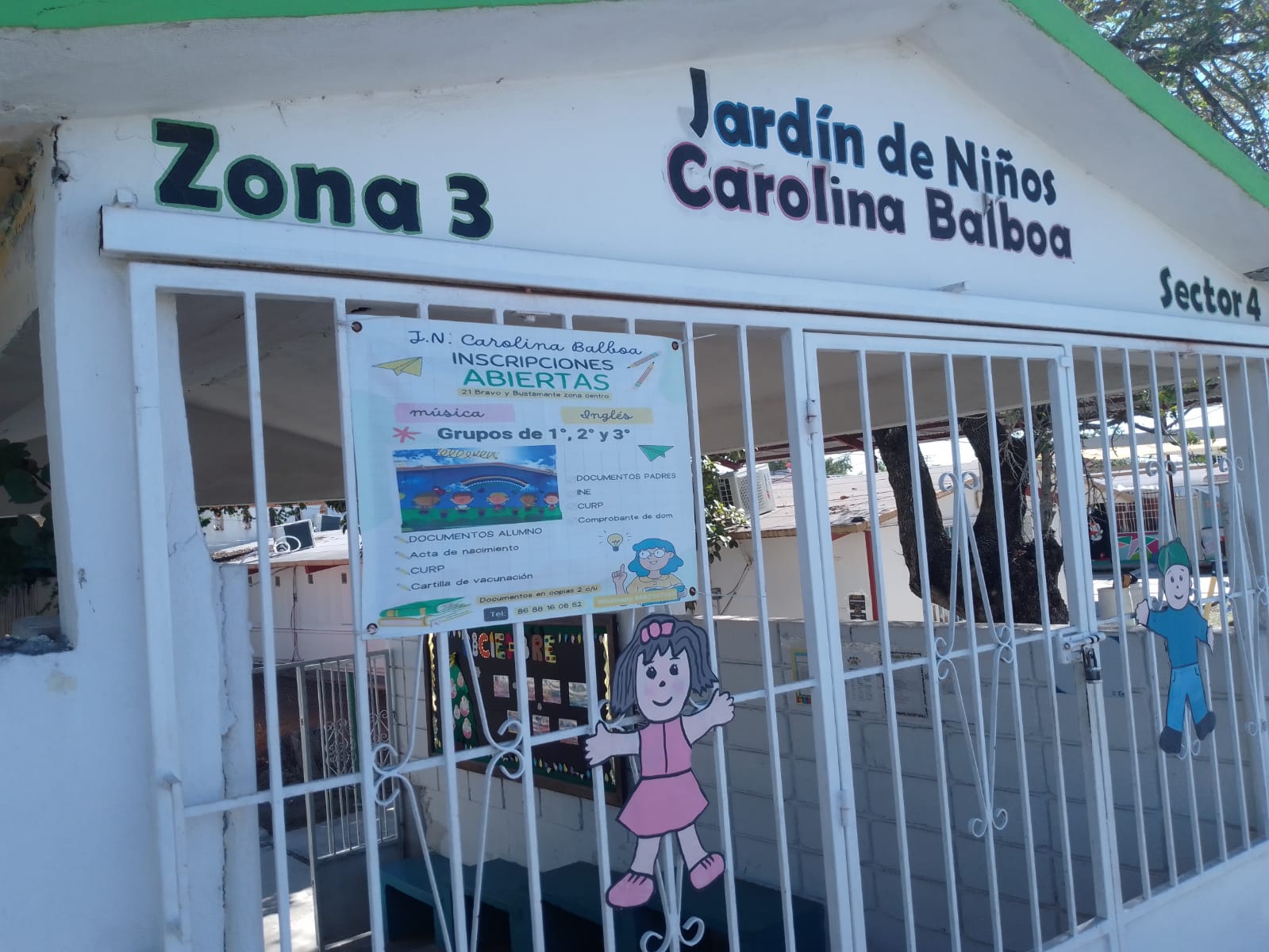 Le niegan posada a niña en kinder «Carolina Balboa»