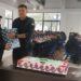 Guardia Estatal en Tampico celebra Navidad con almuerzo y regalos