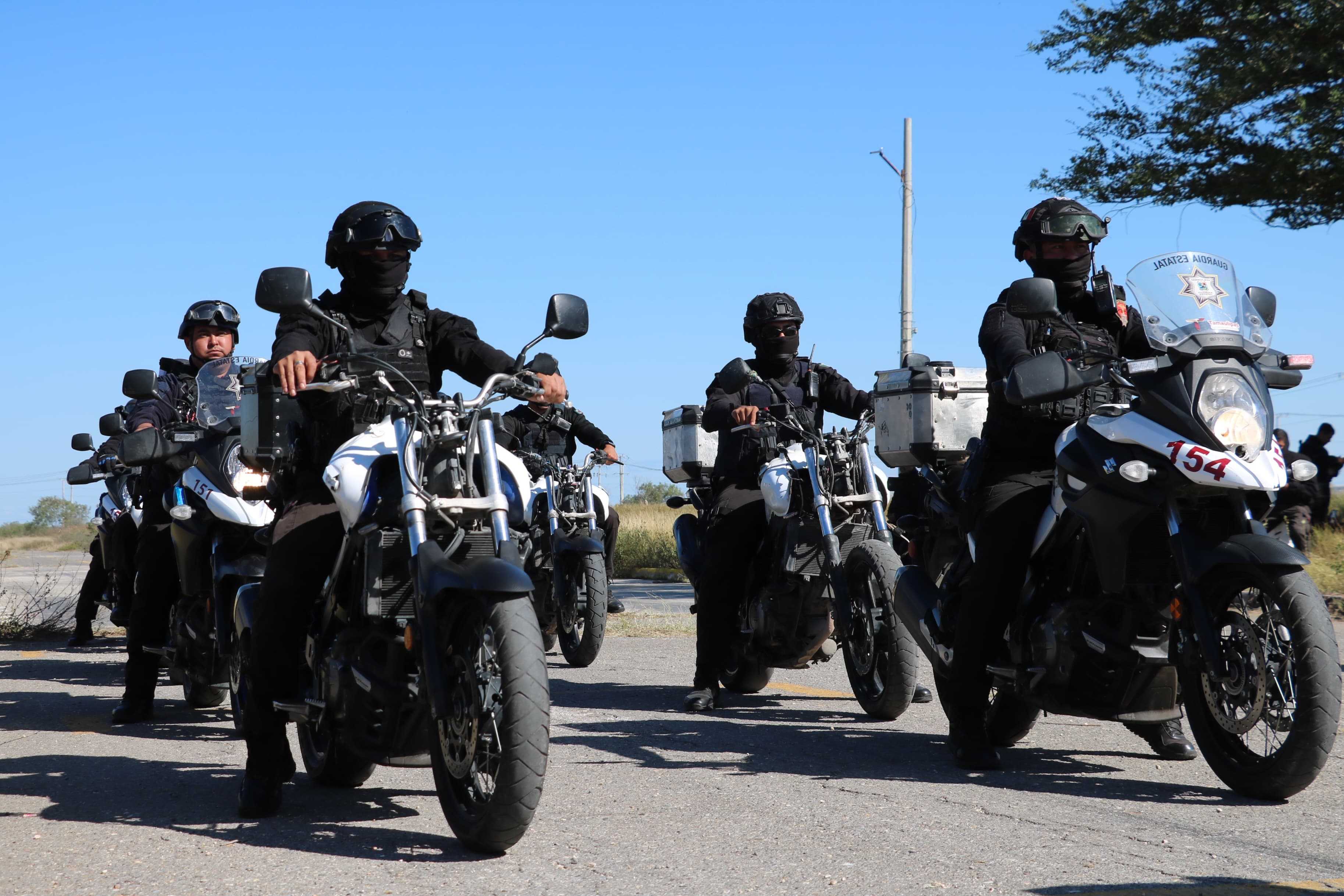 Guardia Estatal destaca capacitación en conducción de motopatrullas