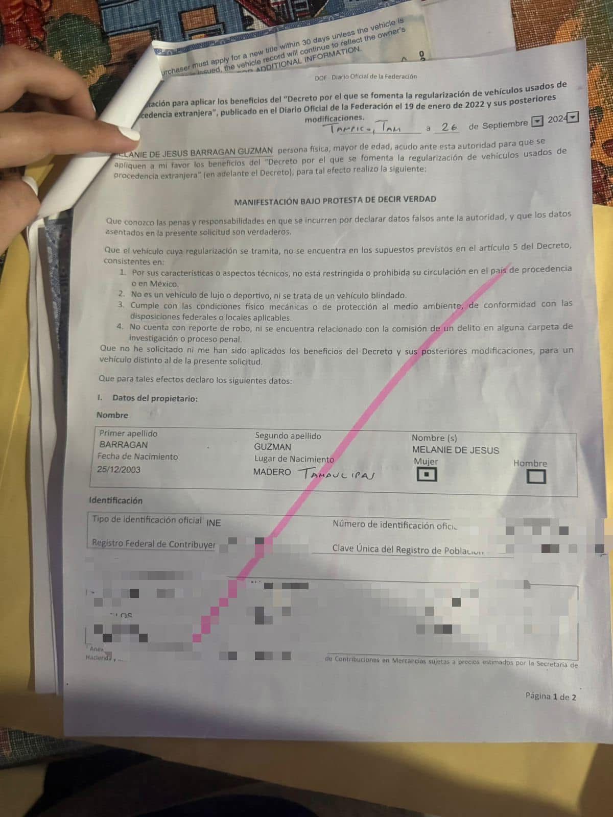 Melanie Barragán aclara rumores en redes sociales sobre acusaciones de robo